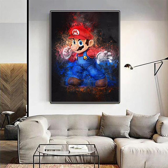 2023 New Cartoon Super Mario Diamond Painting Kit Handmade DIY Diamond  Embroidery Mosaic Home Decoration Art Kids Gift - AliExpress